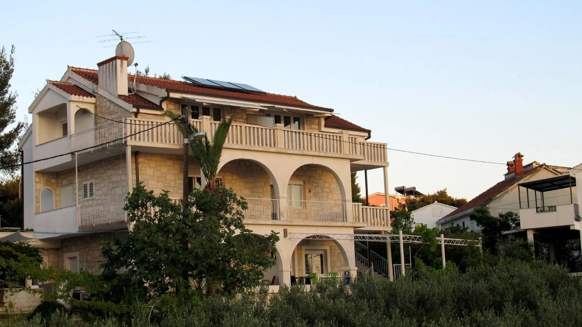 Apartment For Four Persons With Sea View In Trogir Near The Beach 0*,  Croatia